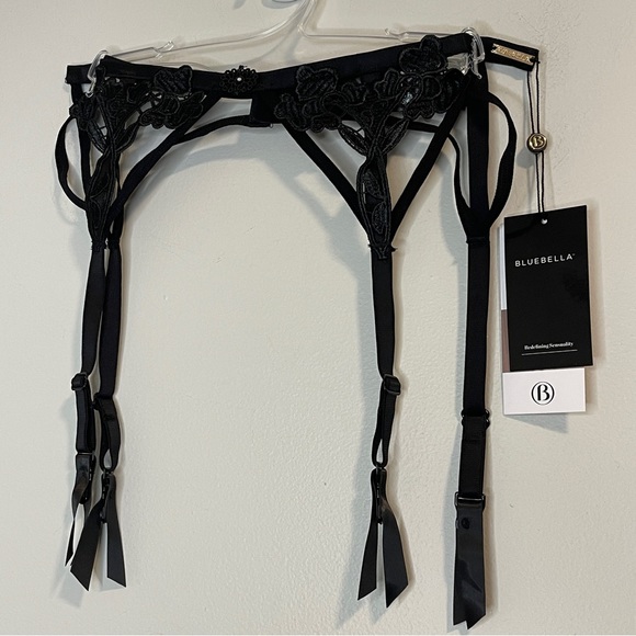 Bluebella Intimates & Sleepwear Bluebella Nova Garter Belt Black